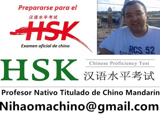 clases de chino mandarín profesor nativo titulado